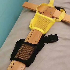 Pet Training Muzzles Pair